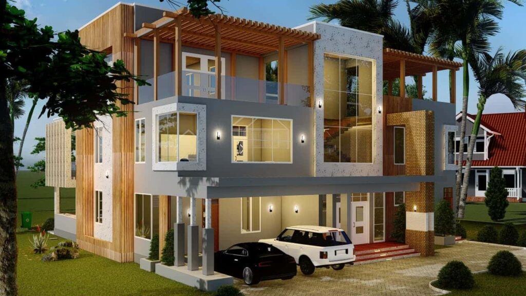 Two floor residential design